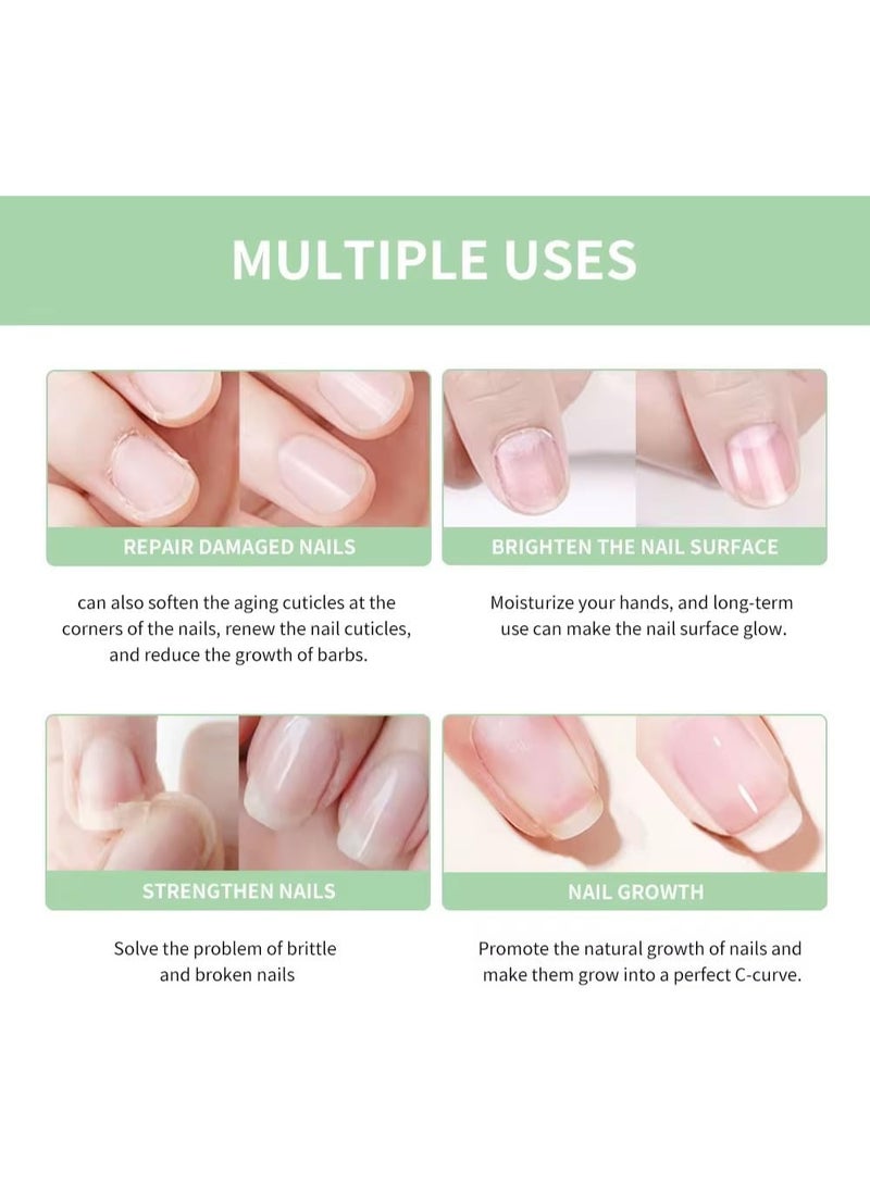 lakerain Cuticle Oil Pen, Natural Nail Strengthener & Growth Treatment, Repair Oil for Damaged Nails, Liquid, 15 milliliters - Image 2